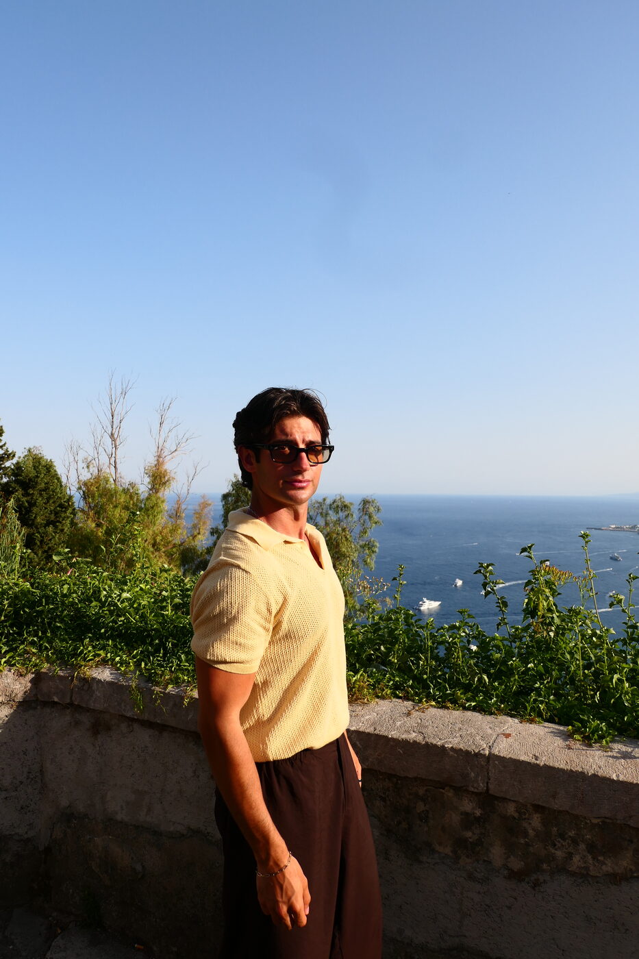 Gio Mineo — polo, coastal overlook