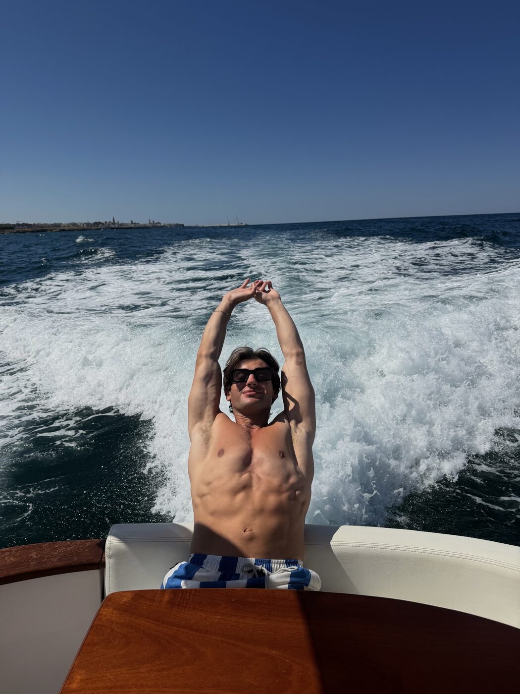 Off the back of a boat, Adriatic