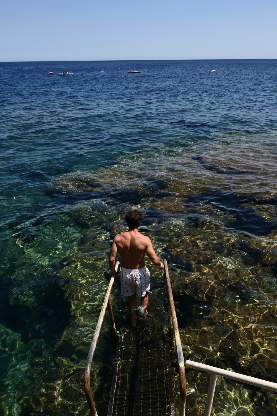 Sea ladder, Mediterranean