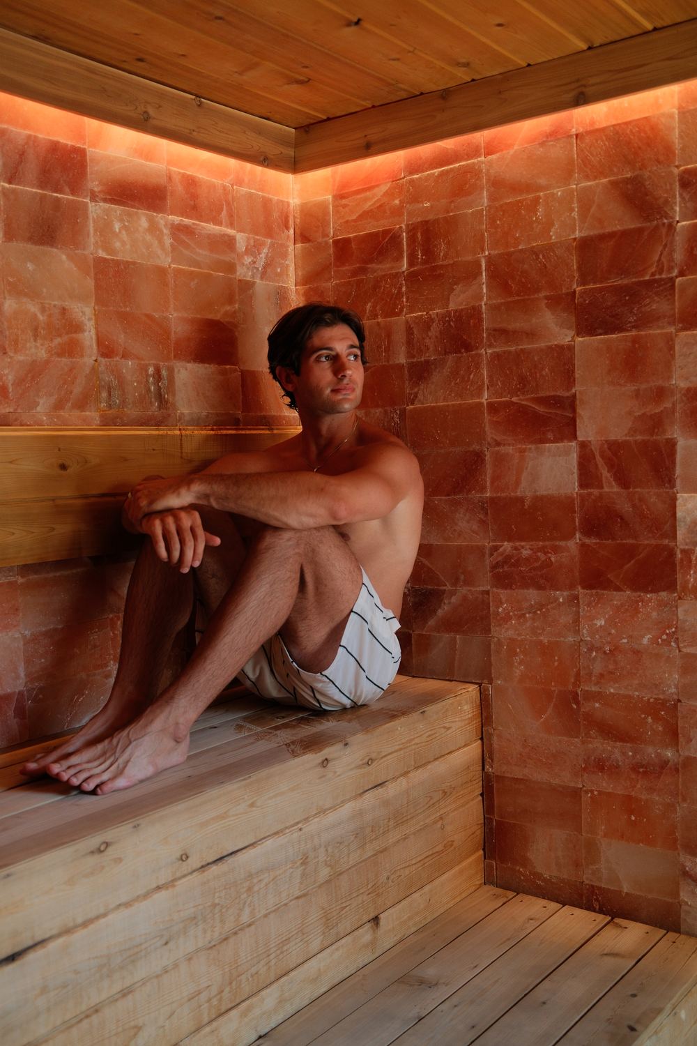 Salt sauna at Terra